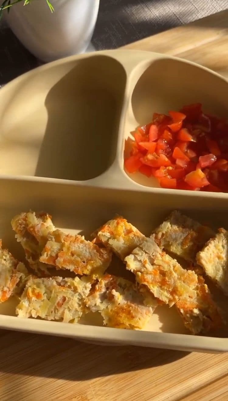 Potato and chicken casserole