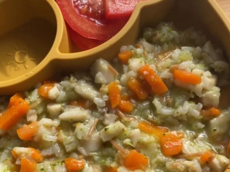 Rice with Fish and Vegetables