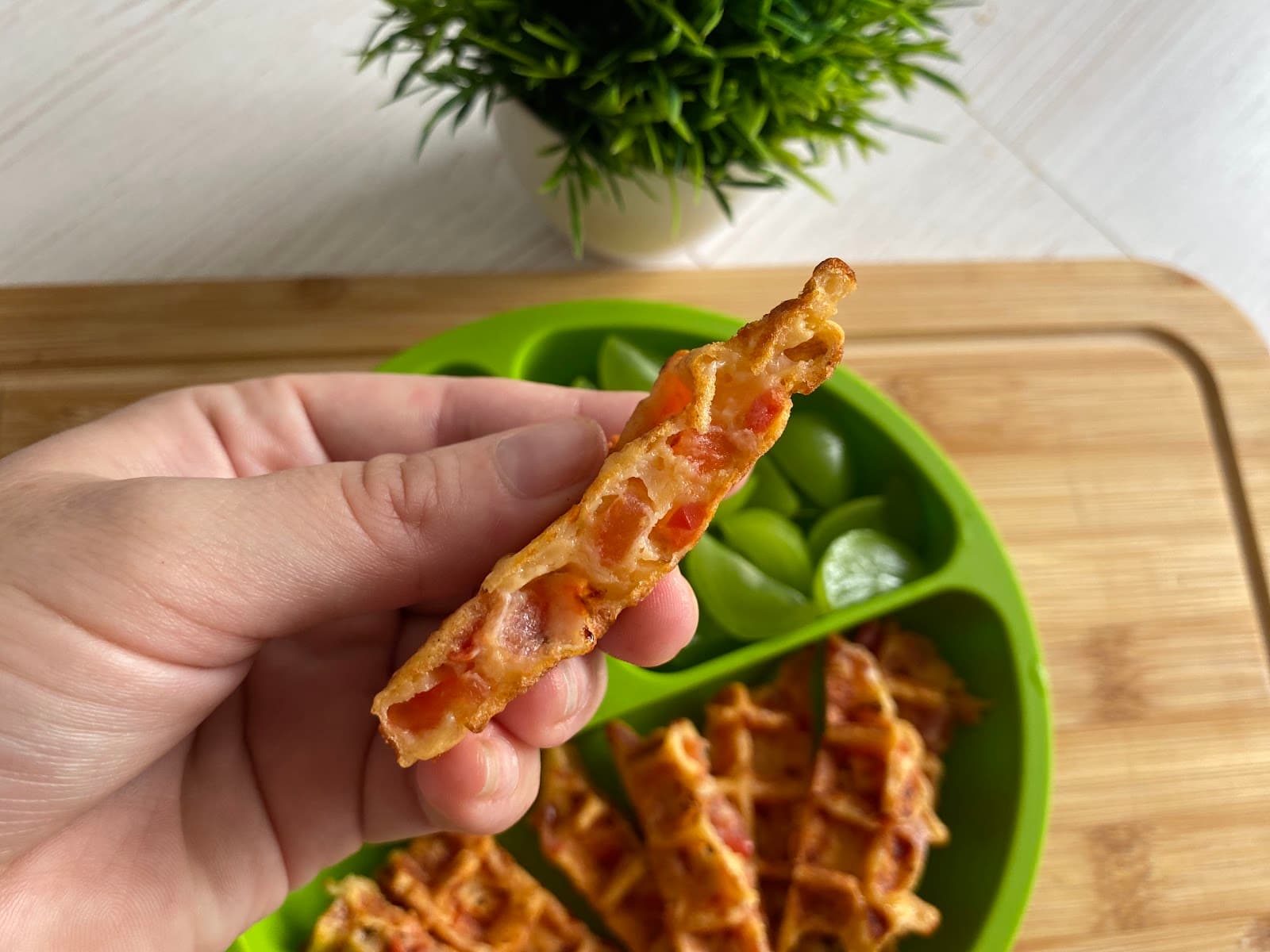 Tomato Waffles