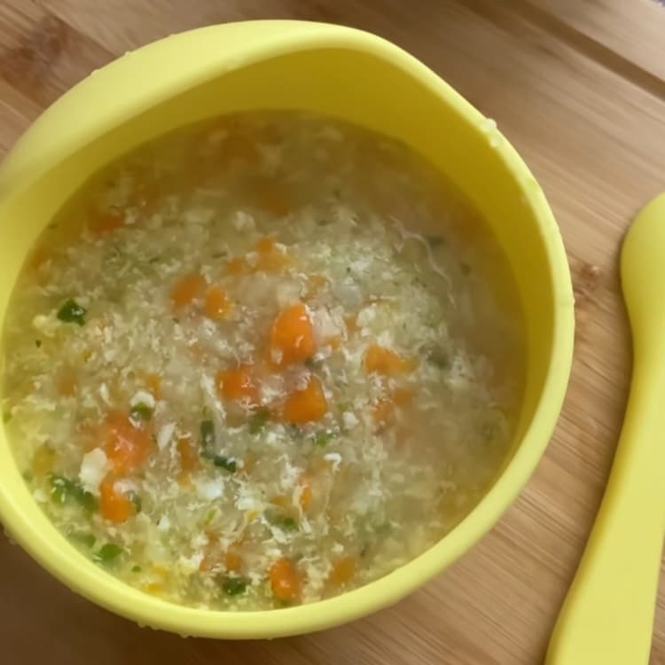 Egg Soup with Vegetables