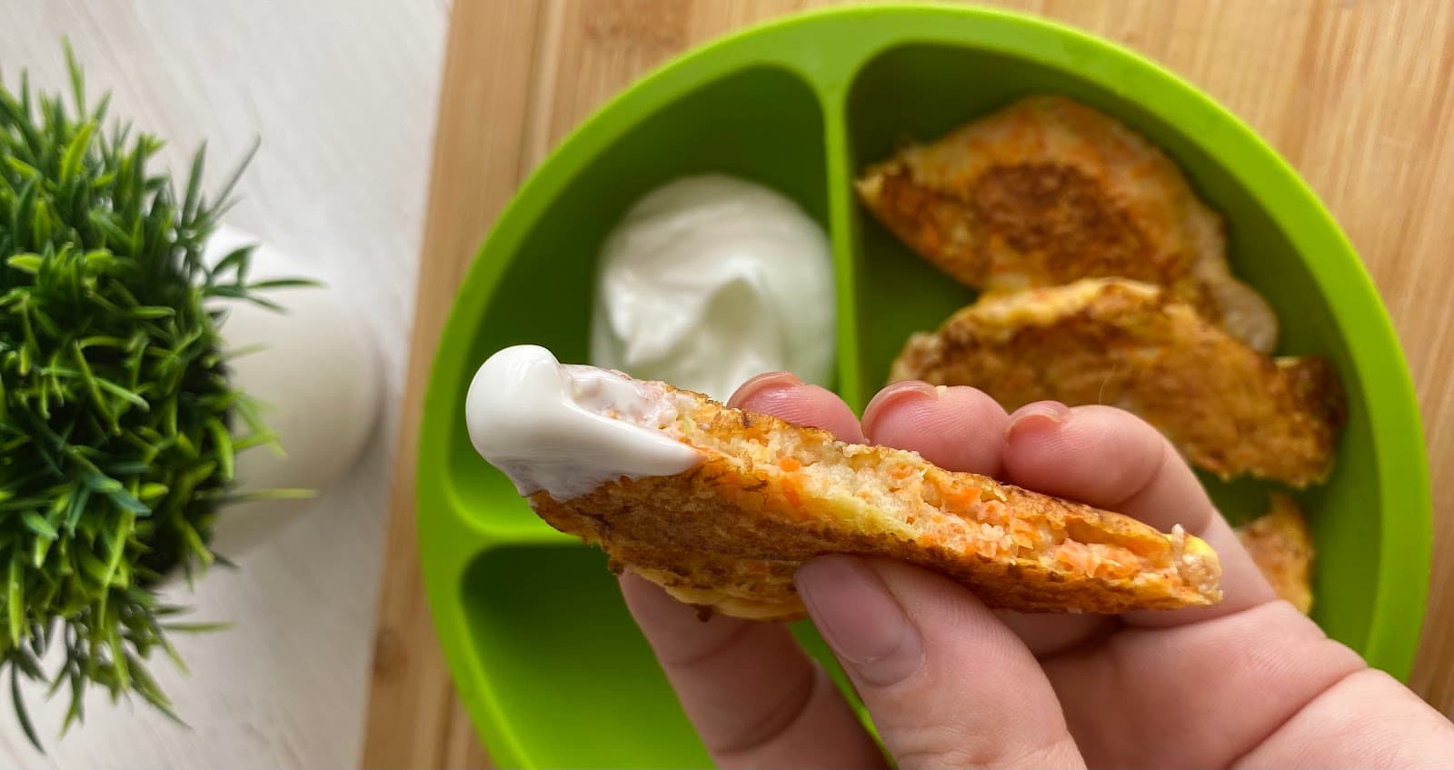 Zucchini and Carrot Fritters