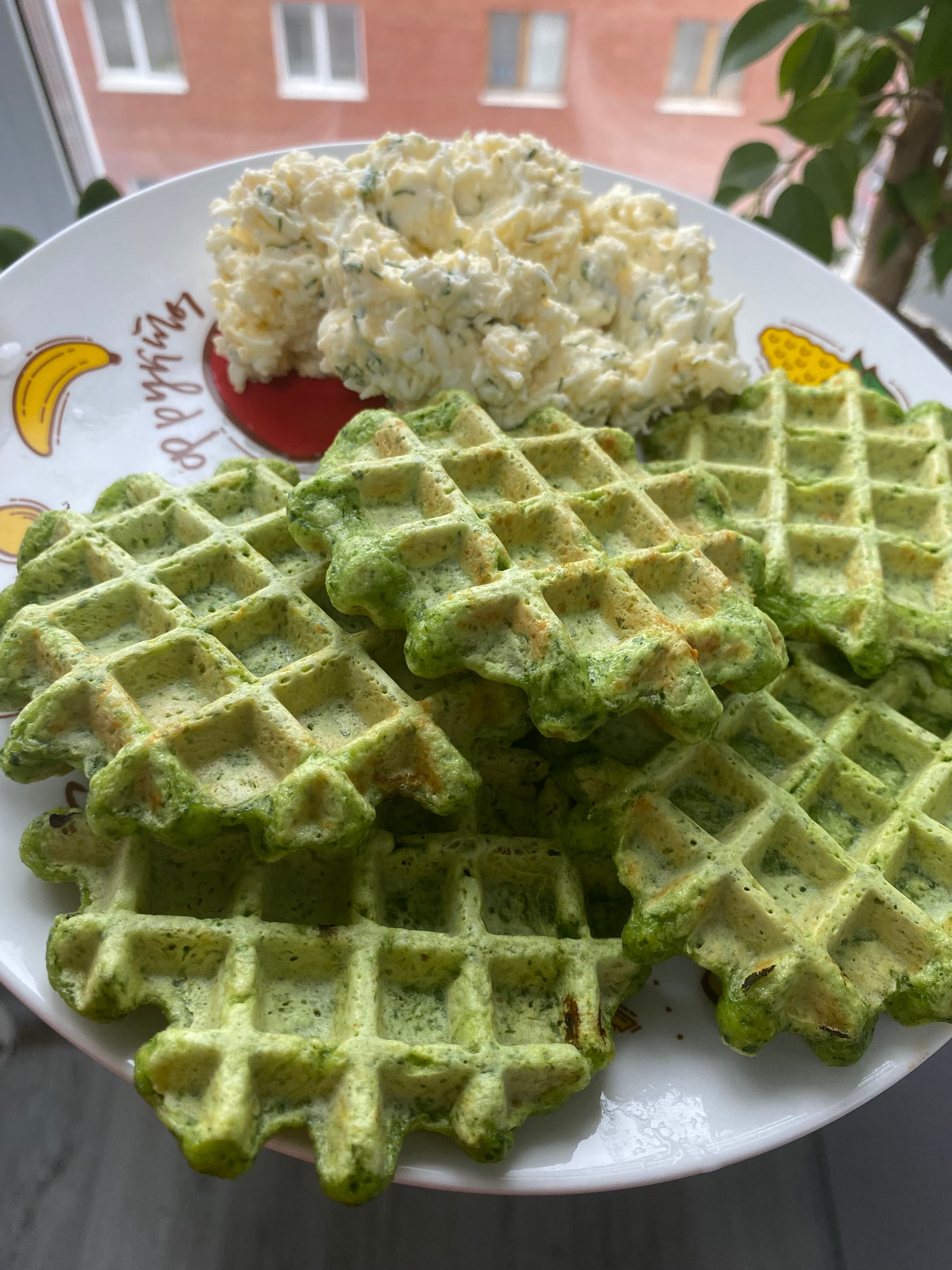 Green Waffles